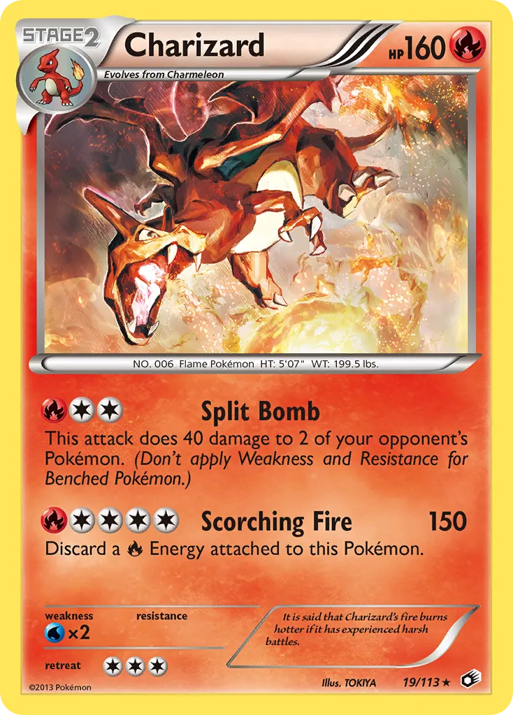 Charizard — Legendary Treasures