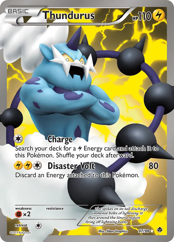 Thundurus — top EV contributor in Emerging Powers