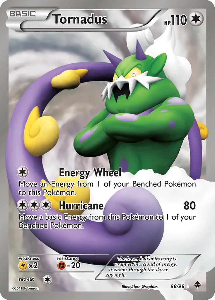 Tornadus — Emerging Powers #98