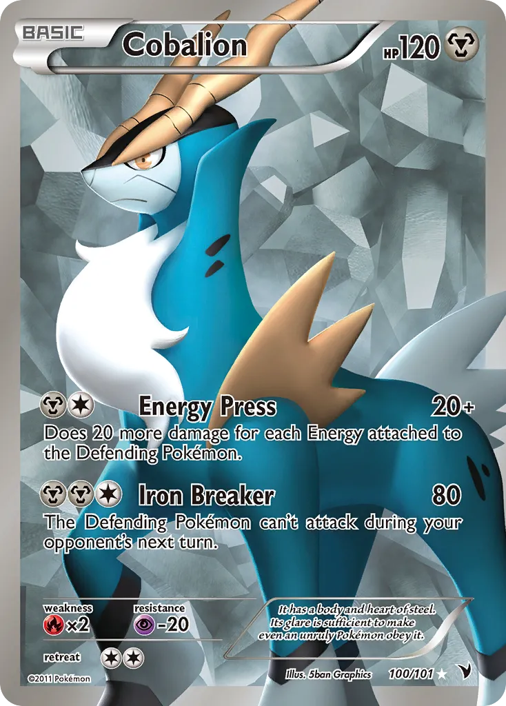 Cobalion — Noble Victories #100