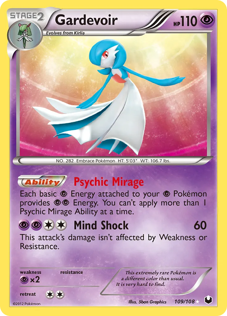 Gardevoir — top EV contributor in Dark Explorers