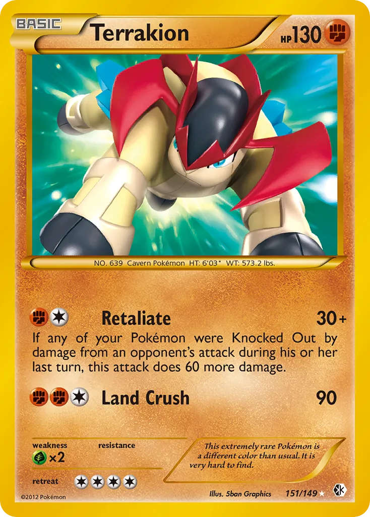 Terrakion — Boundaries Crossed