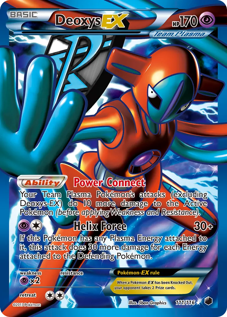 Deoxys-EX — top EV contributor in Plasma Freeze