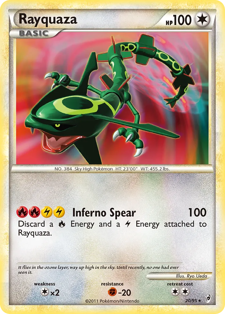 Rayquaza — top HGSS Era chase pull