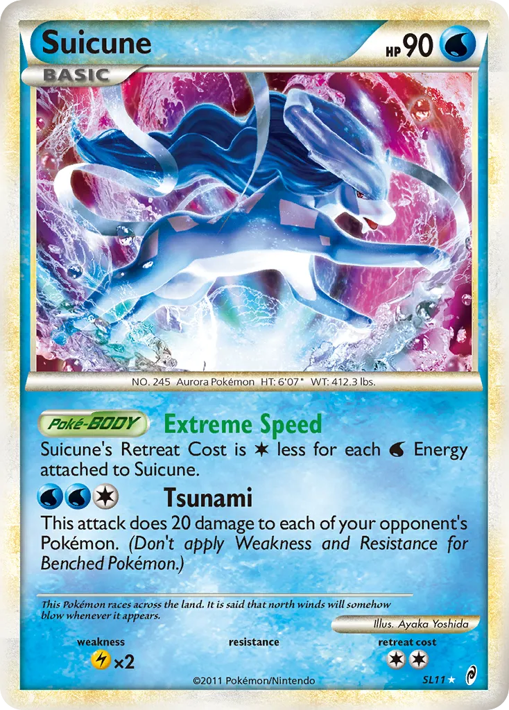 Suicune — Call of Legends #SL11