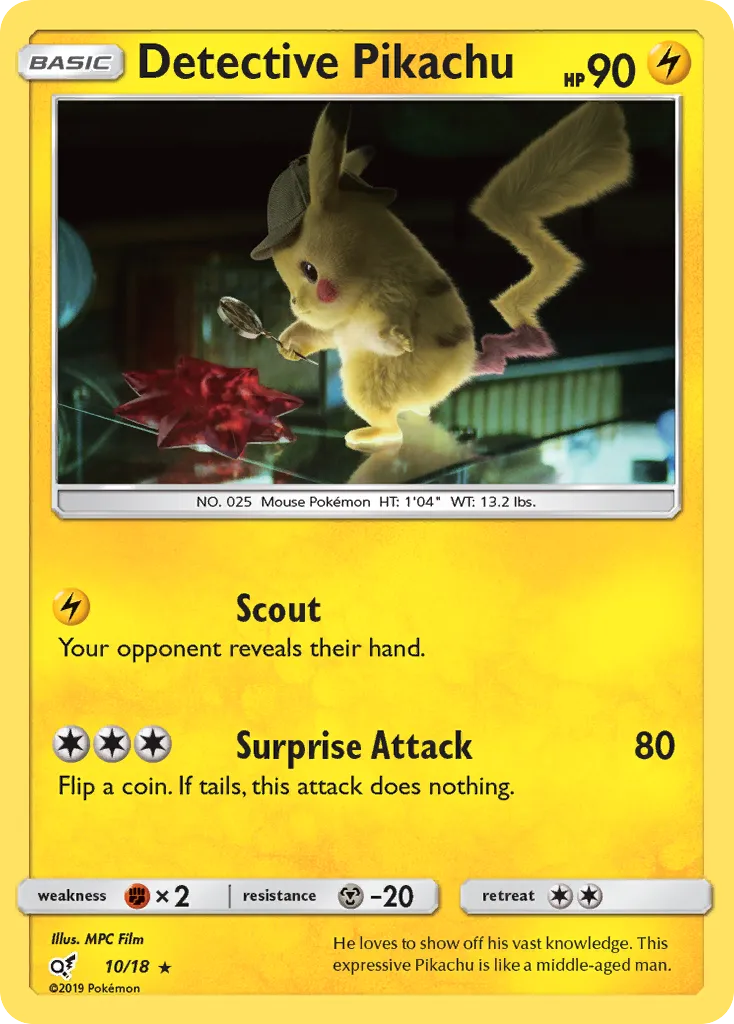 Detective Pikachu — top EV contributor in Detective Pikachu