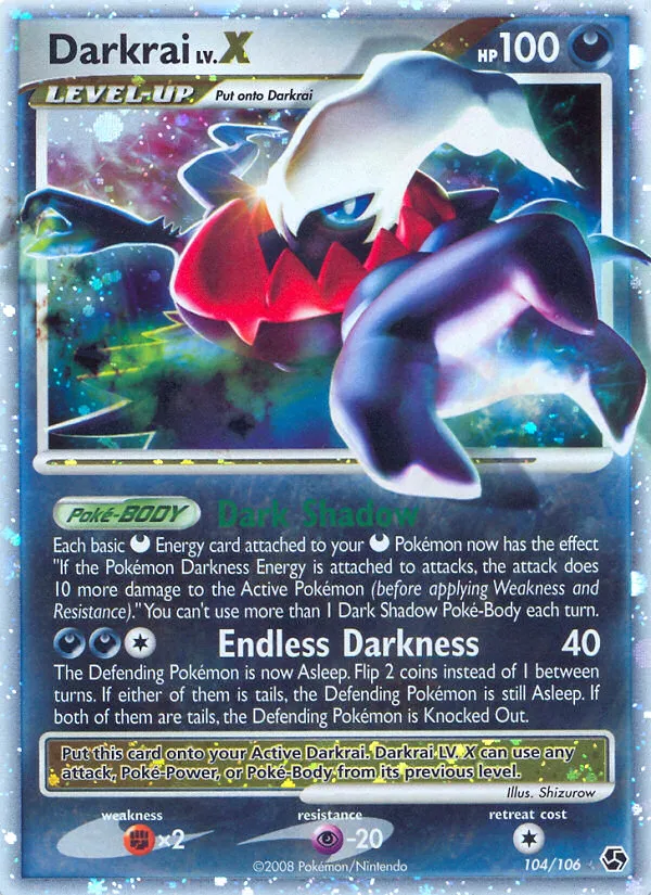 Darkrai LV.X — top EV contributor in Great Encounters