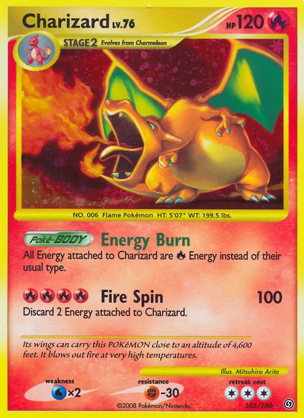 Charizard — top Diamond & Pearl Era chase pull