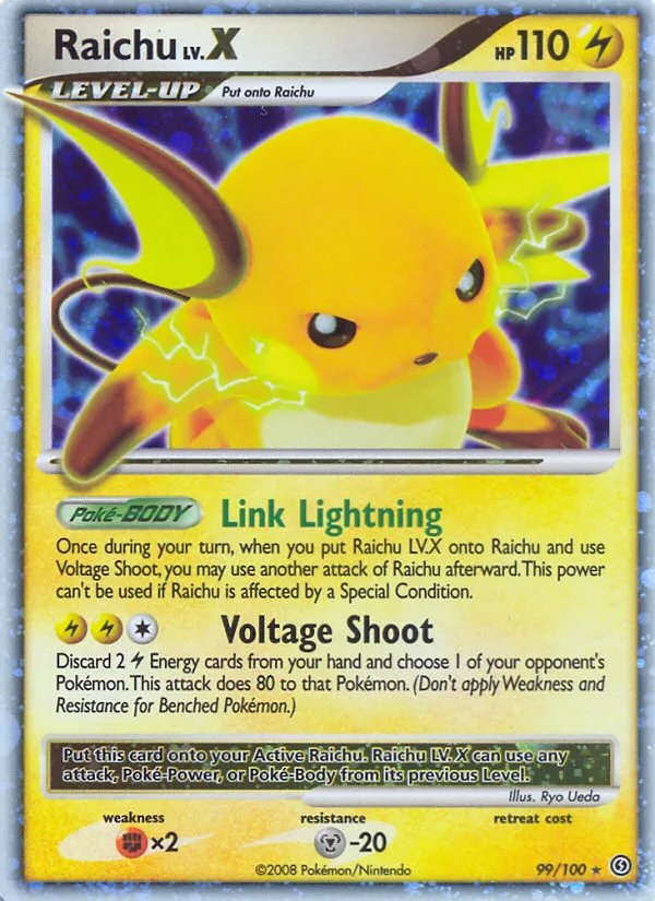 Raichu LV.X — Stormfront #99