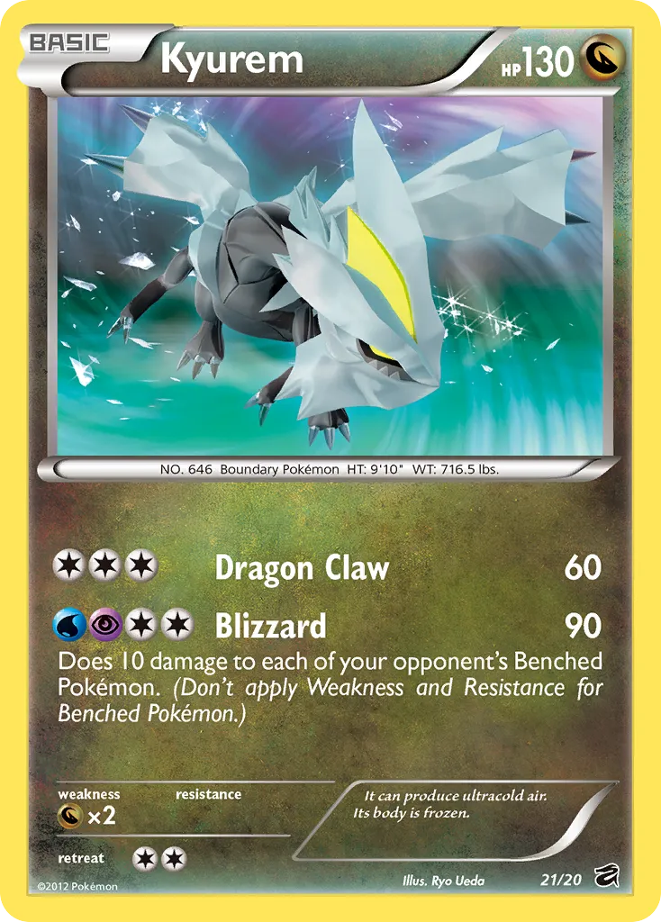 Kyurem — top EV contributor in Dragon Vault