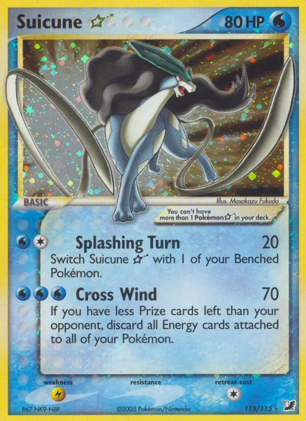 Suicune ★ — Unseen Forces #115