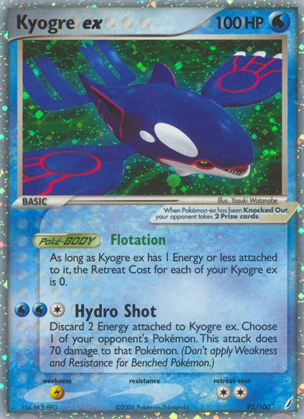 Kyogre ex — Crystal Guardians