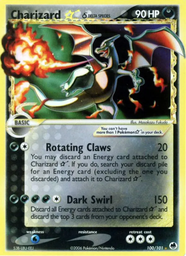 Charizard ★ δ — top EX Era chase pull