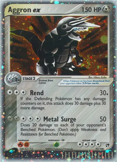 Aggron ex — Sandstorm #95