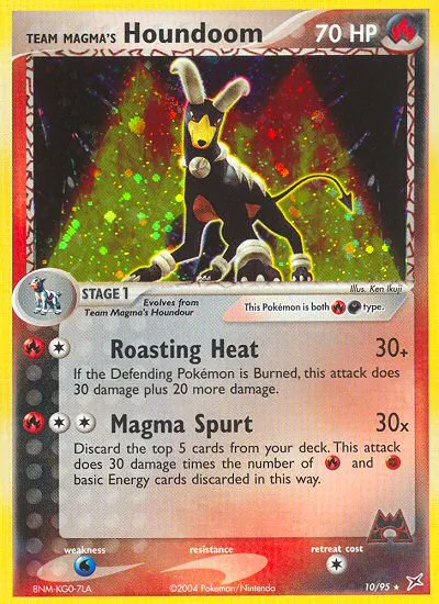 Team Magma's Houndoom — Team Magma vs Team Aqua