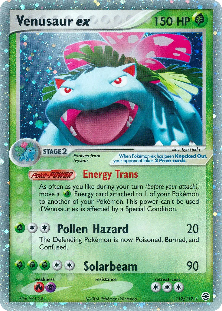 Venusaur ex — FireRed & LeafGreen #112
