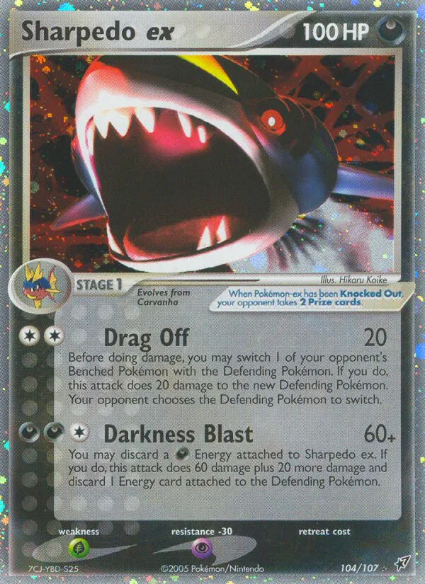 Sharpedo ex — Deoxys
