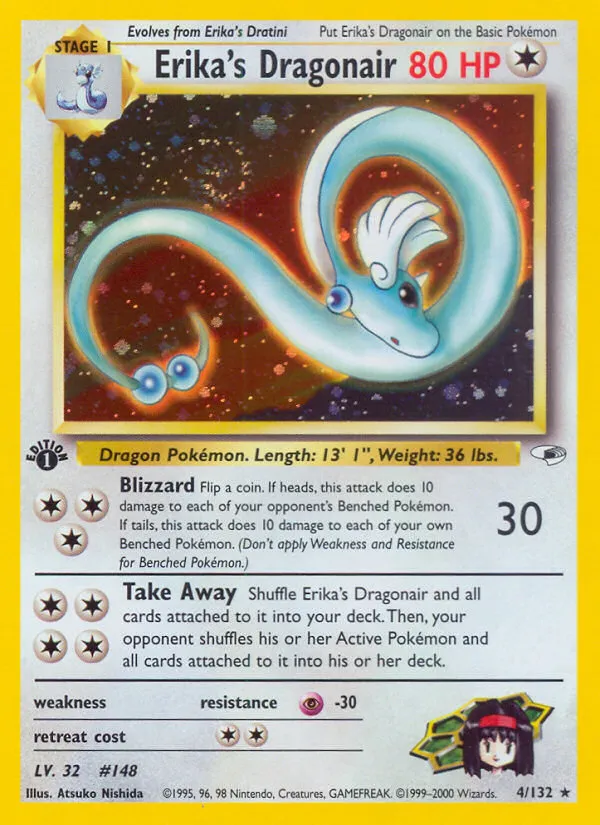 Erika's Dragonair — Gym Heroes #4