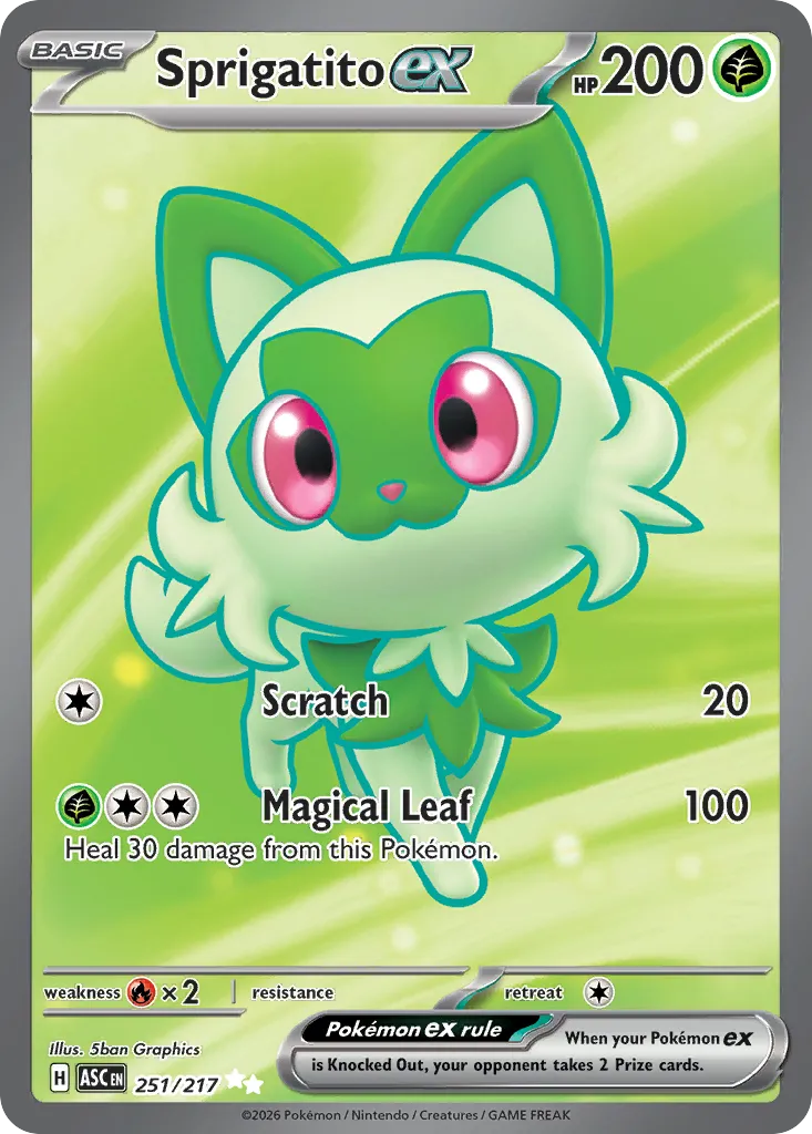 Sprigatito ex — Ascended Heroes