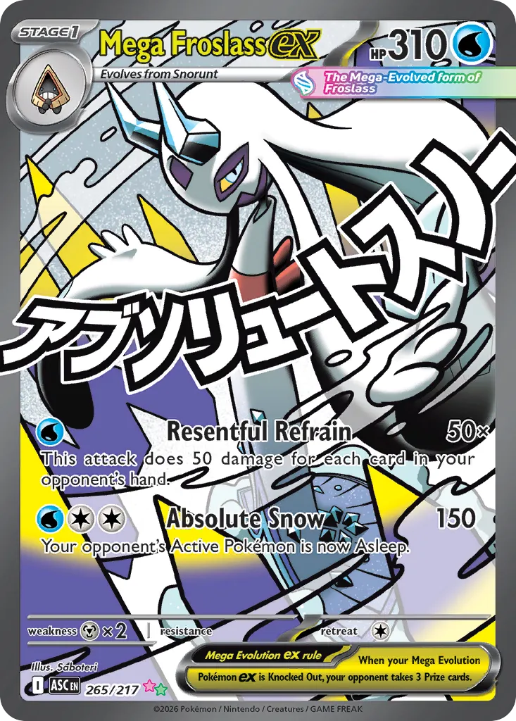 Mega Froslass ex — Ascended Heroes