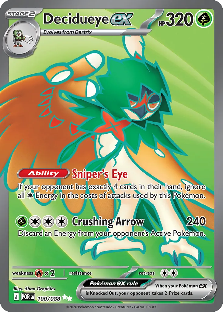 Decidueye ex — Perfect Order