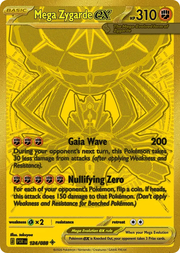 Mega Zygarde ex — Perfect Order