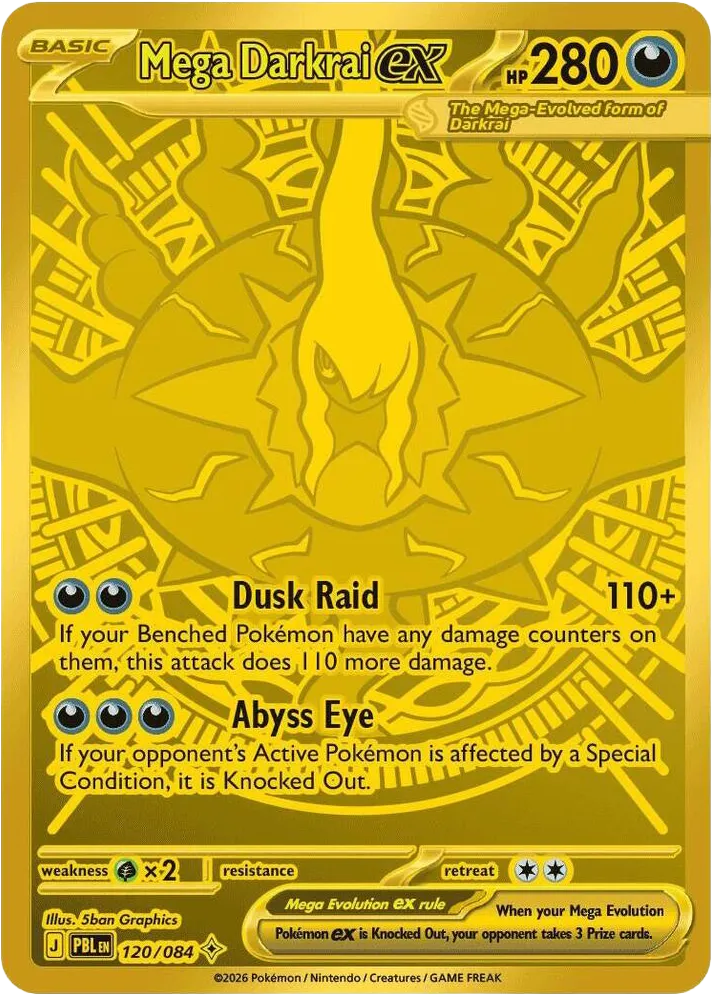 Mega Darkrai ex — Pitch Black
