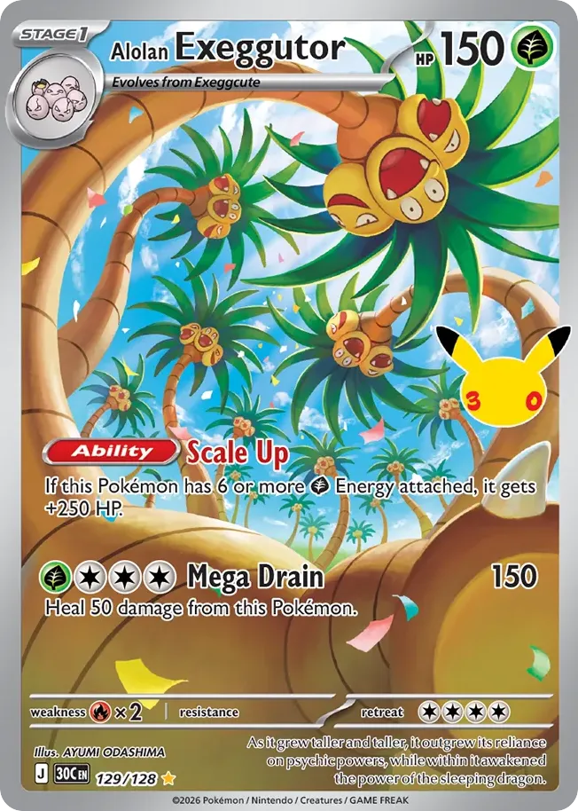 Alolan Exeggutor — 30th Celebration