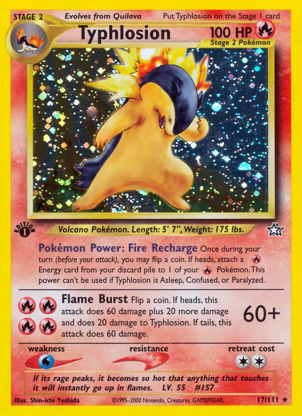 Typhlosion — Neo Genesis #17