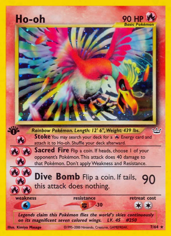 Ho-oh — Neo Revelation #7