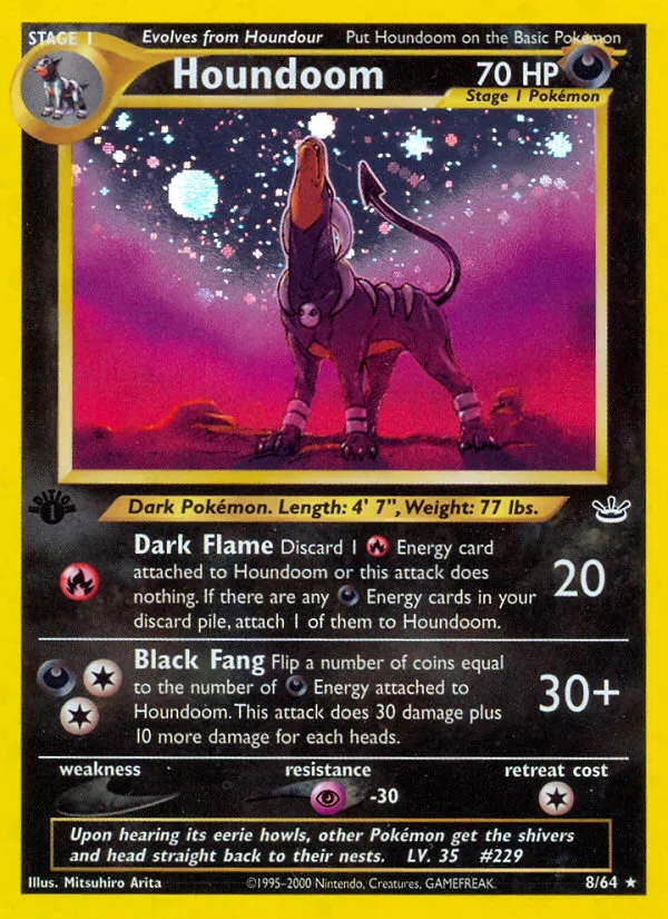 Houndoom — Neo Revelation #8