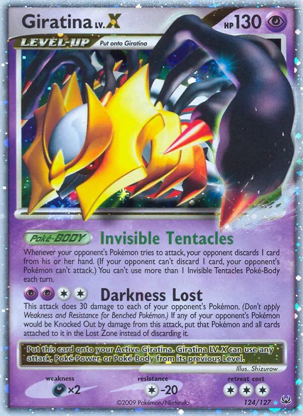 Giratina LV.X — Platinum #124