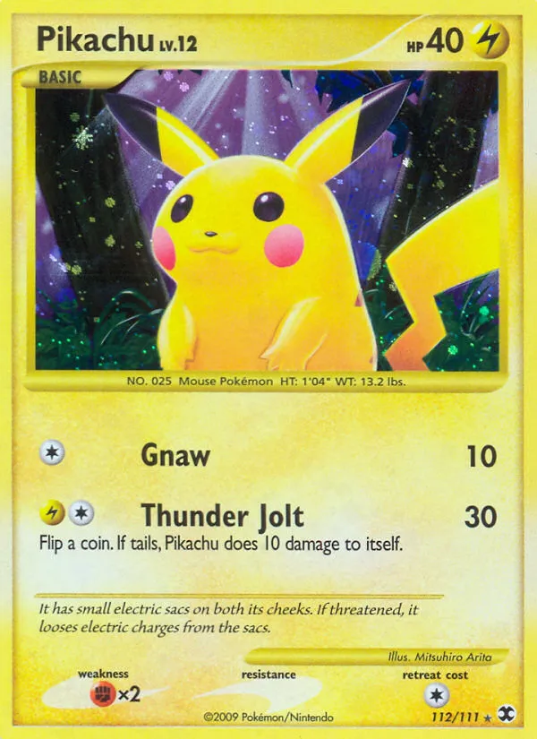 Pikachu — Rising Rivals #112