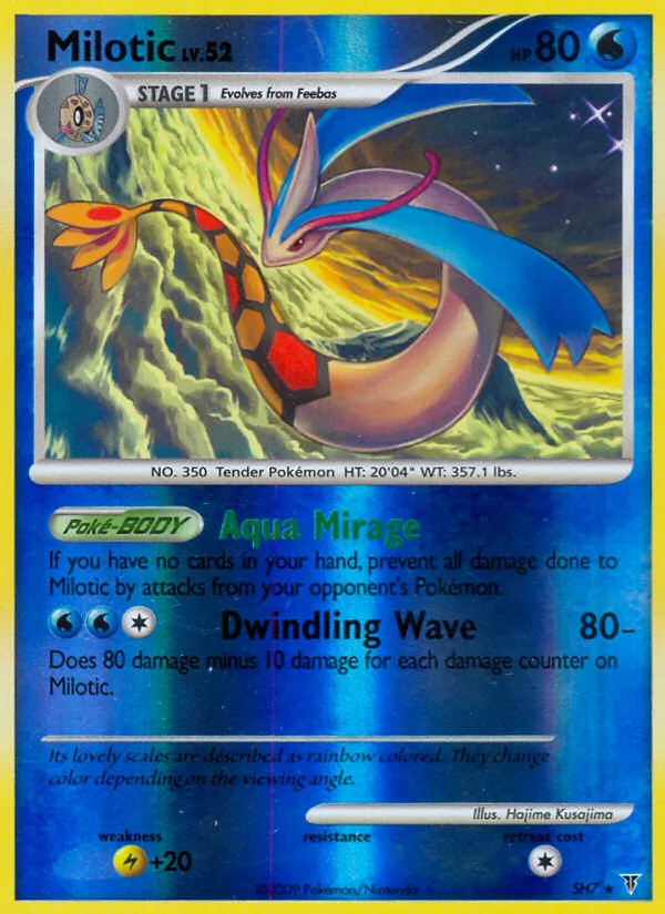 Milotic — top EV contributor in Supreme Victors