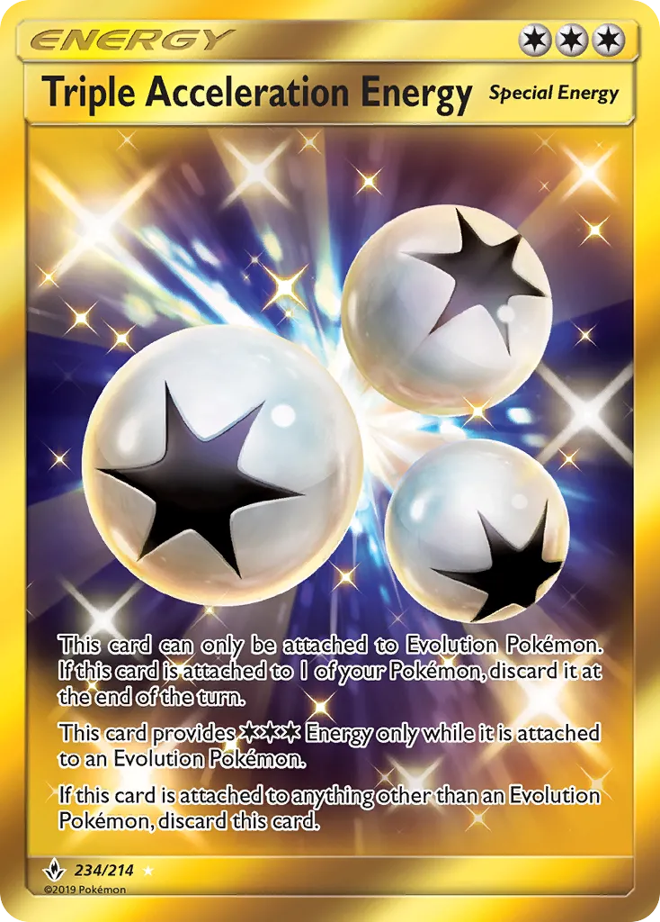 Triple Acceleration Energy — top EV contributor in Unbroken Bonds