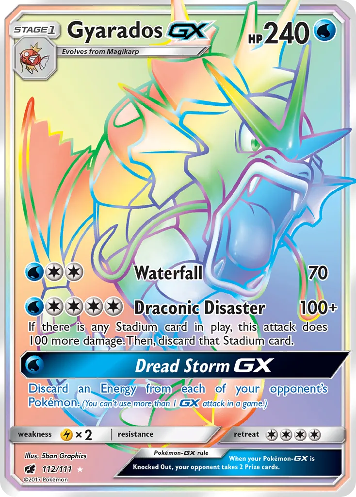 Gyarados-GX — Crimson Invasion