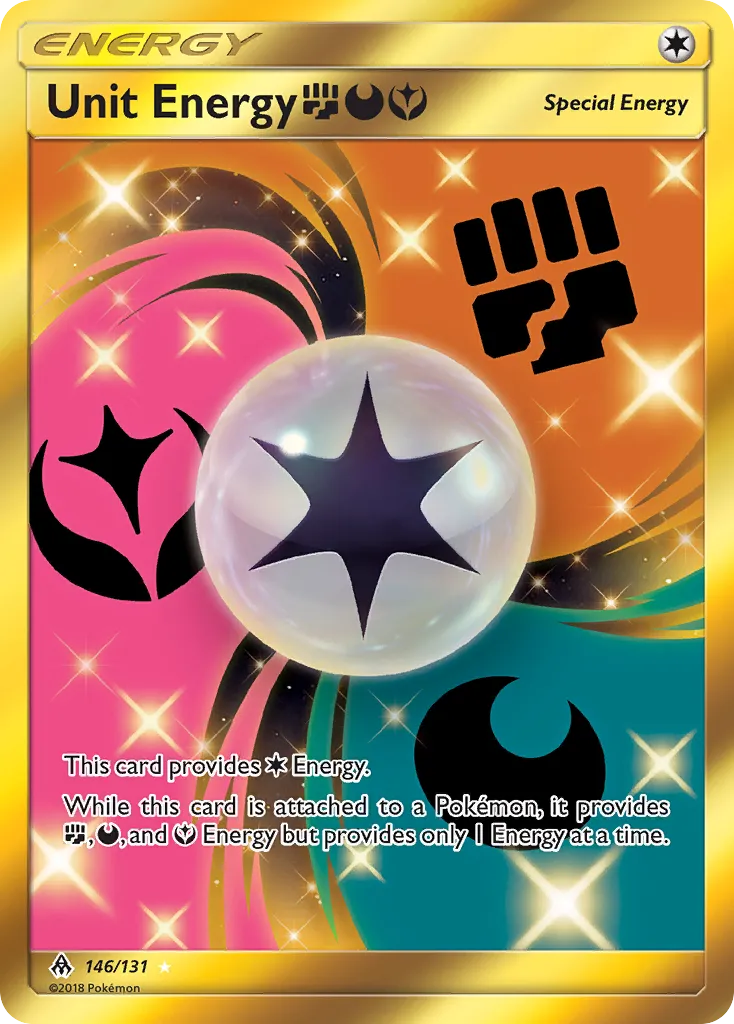 Unit Energy FightingDarknessFairy — top EV contributor in Forbidden Light