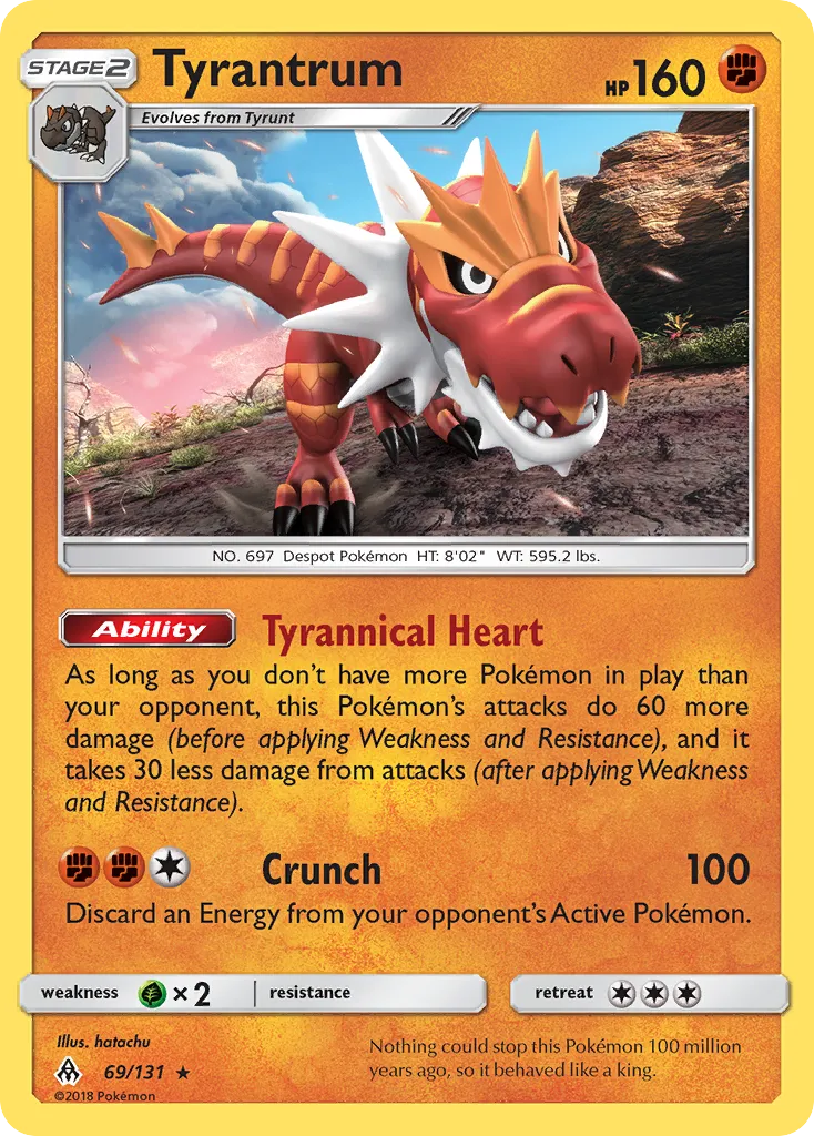 Tyrantrum — Forbidden Light