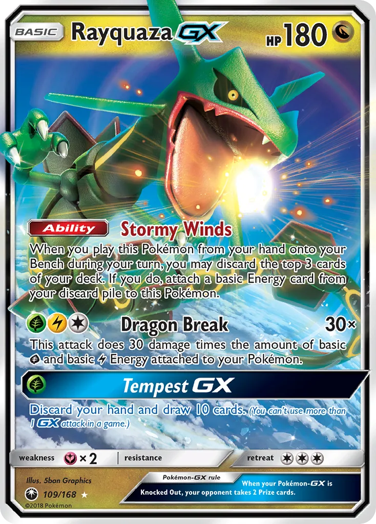 Rayquaza-GX — Celestial Storm