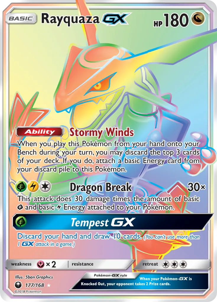 Rayquaza-GX — Celestial Storm