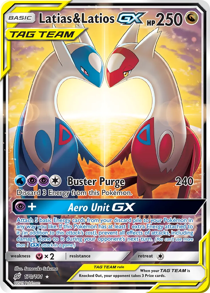 Latias & Latios-GX — top Sun & Moon Era chase pull