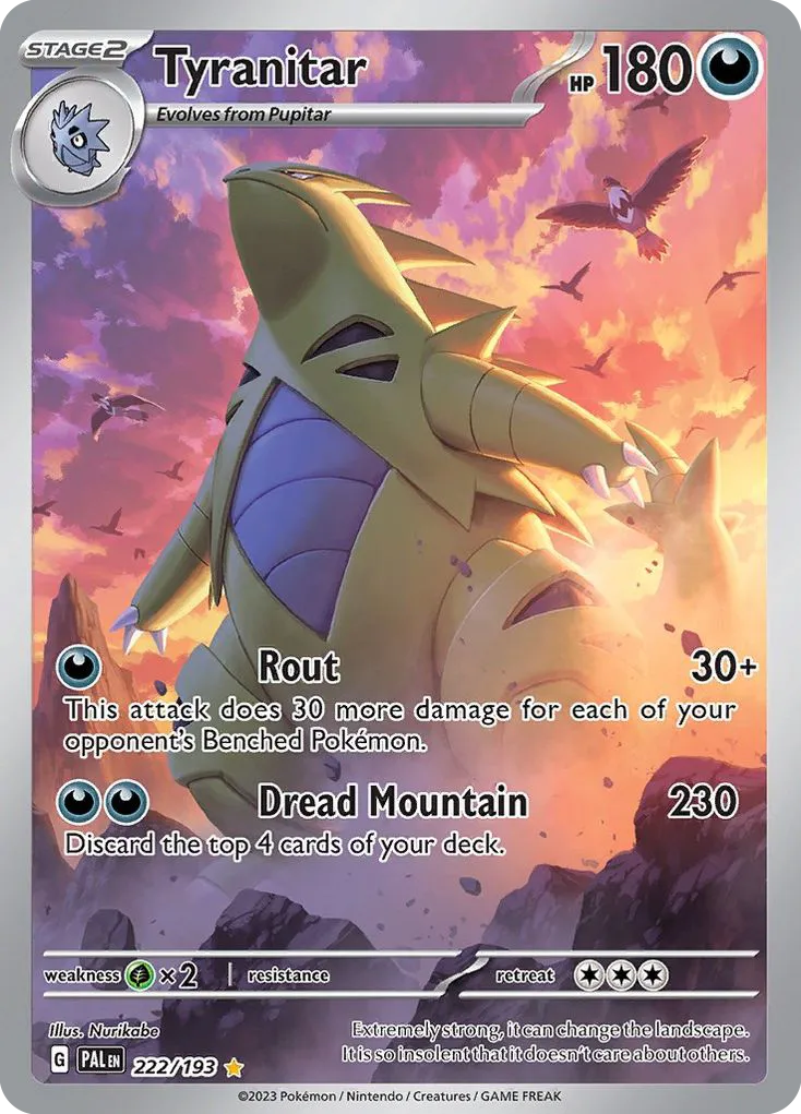 Tyranitar — Paldea Evolved #222