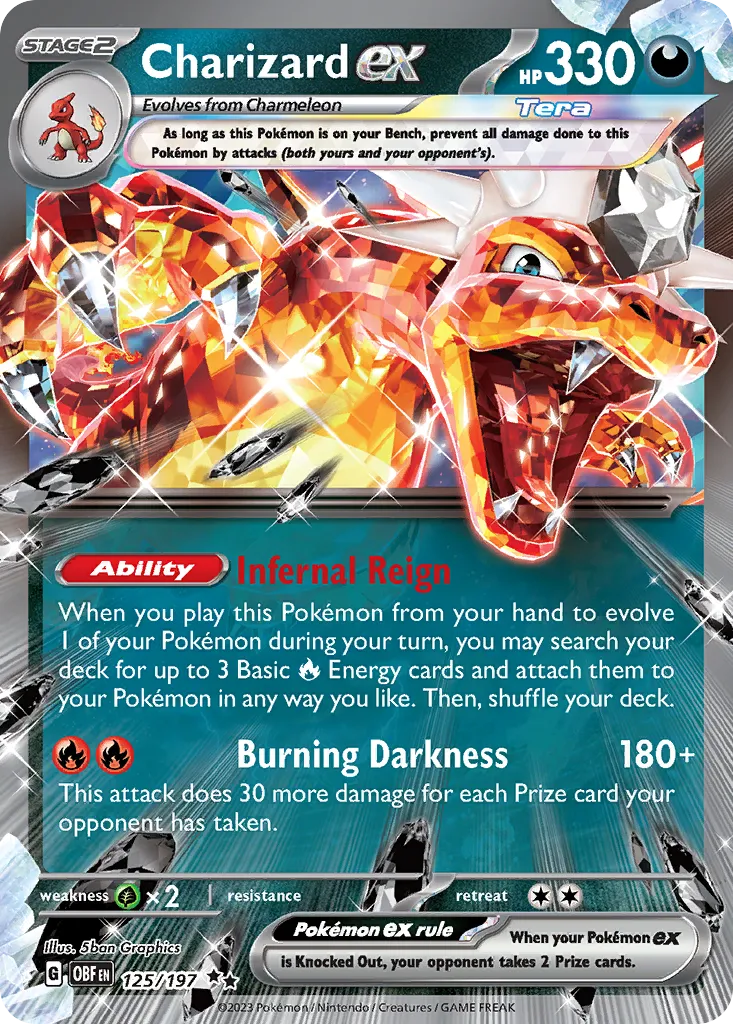 Charizard ex — Obsidian Flames