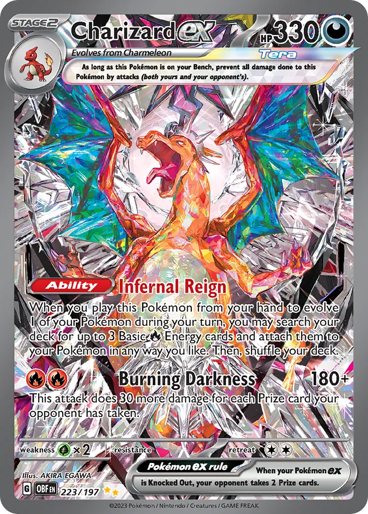 Charizard ex — Obsidian Flames #223