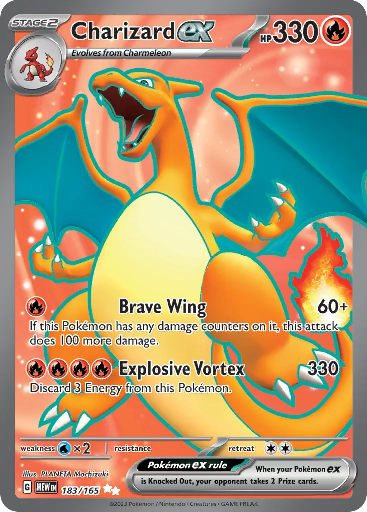 Charizard ex — Pokemon 151