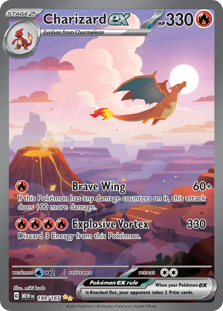 Charizard ex — most valuable card in Pokemon 151