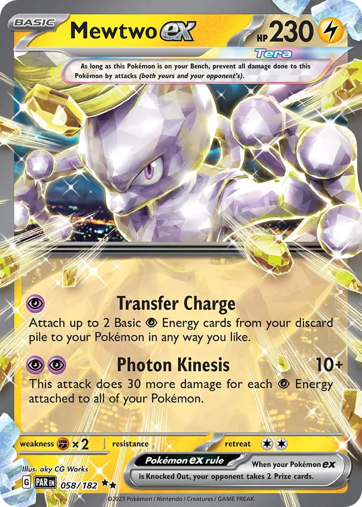 Mewtwo ex — Paradox Rift