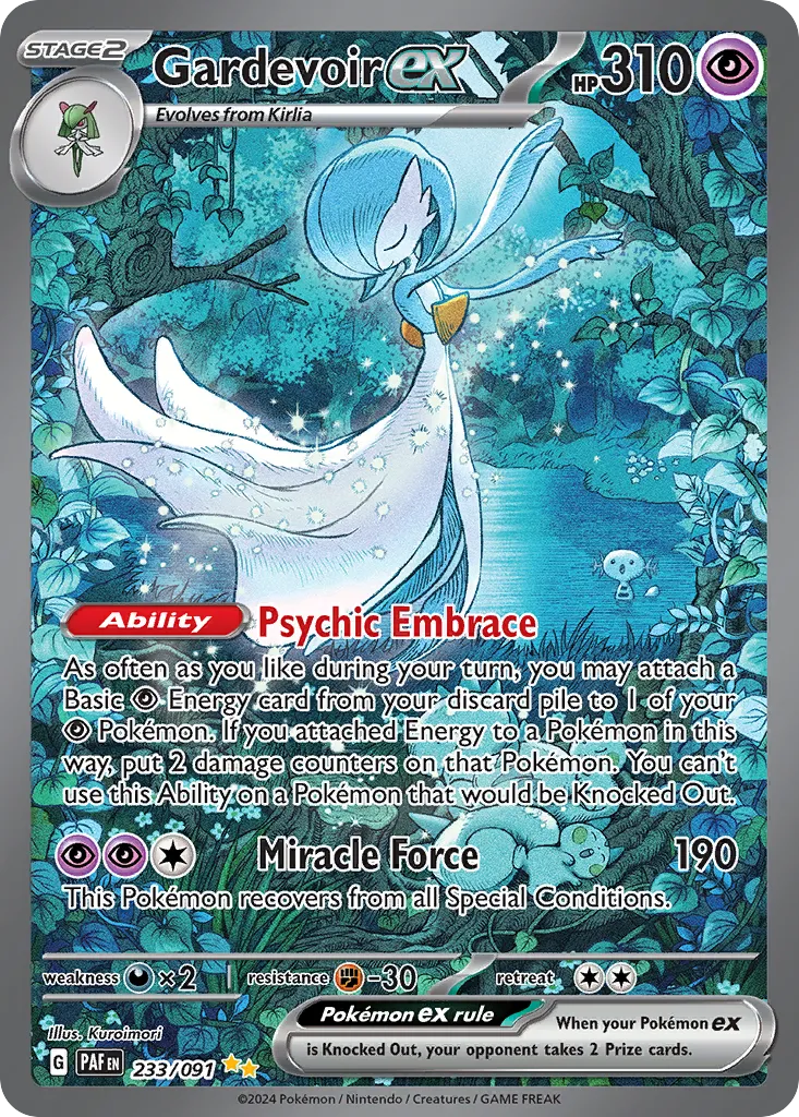 Gardevoir ex — Paldean Fates #233