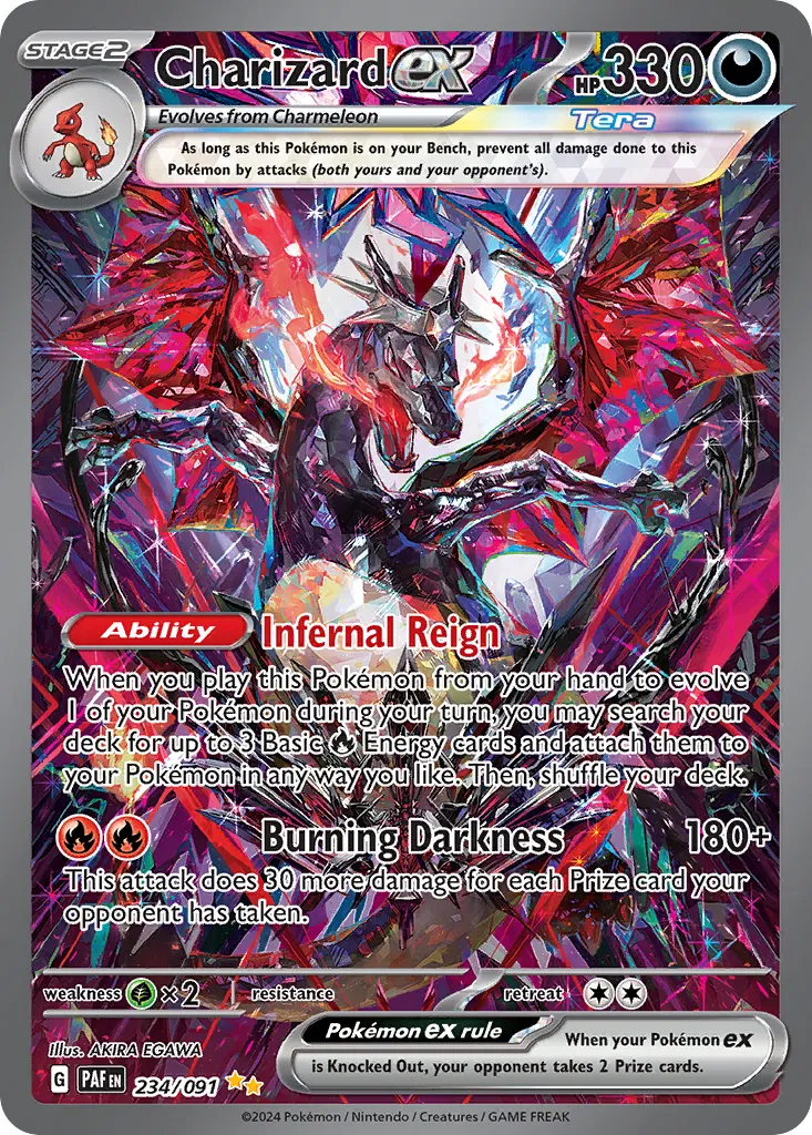 Charizard ex — Paldean Fates #234