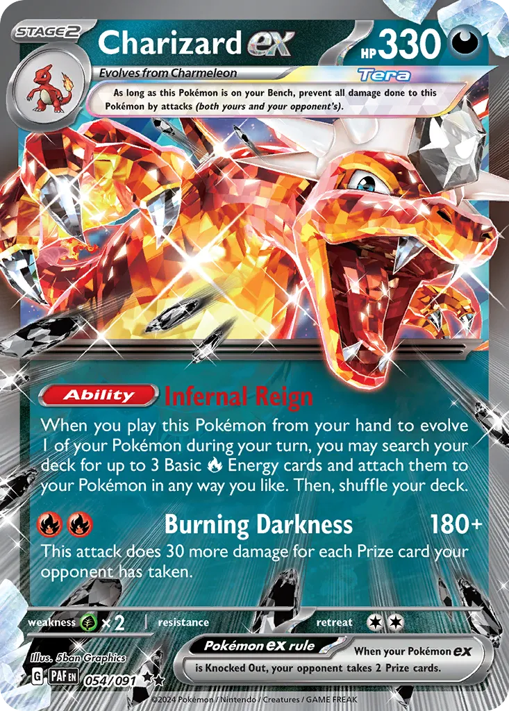 Charizard ex — Paldean Fates